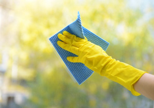 Deep cleaning of carpet fibers with specialized equipment